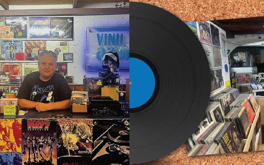 Robin Salazar Fundador de Vinil Azul