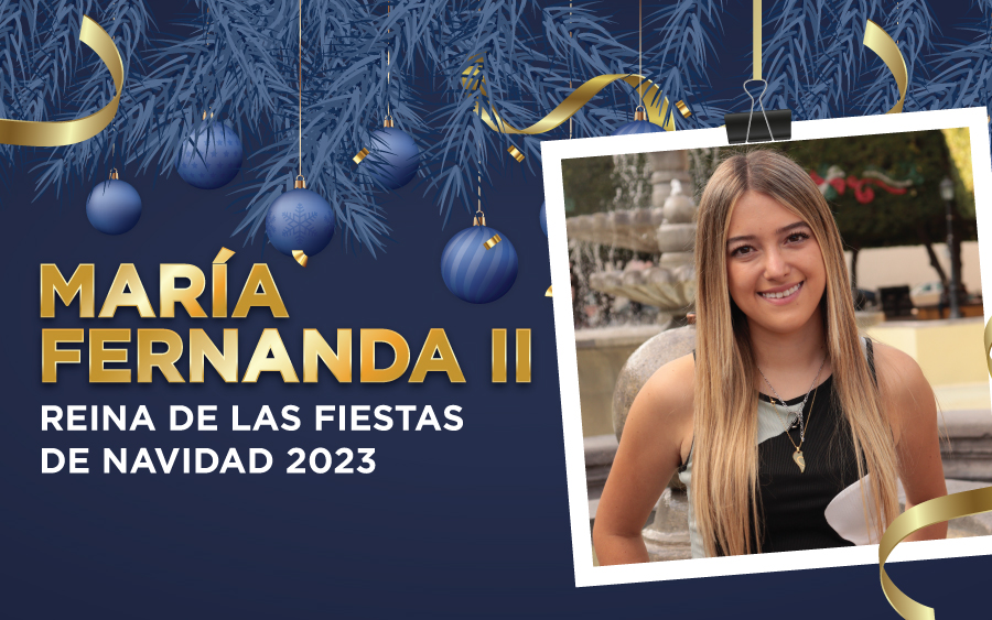 María Fernanda II Reina de las Fiestas de Navidad 2023