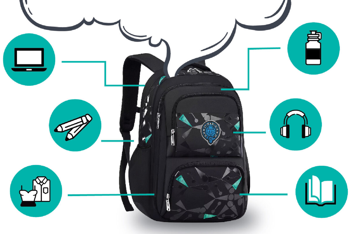 Mochila escolar viaje Uniuni