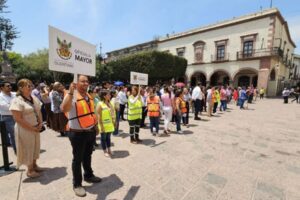 Querétaro activa megasimulacro con 96 mil participantes